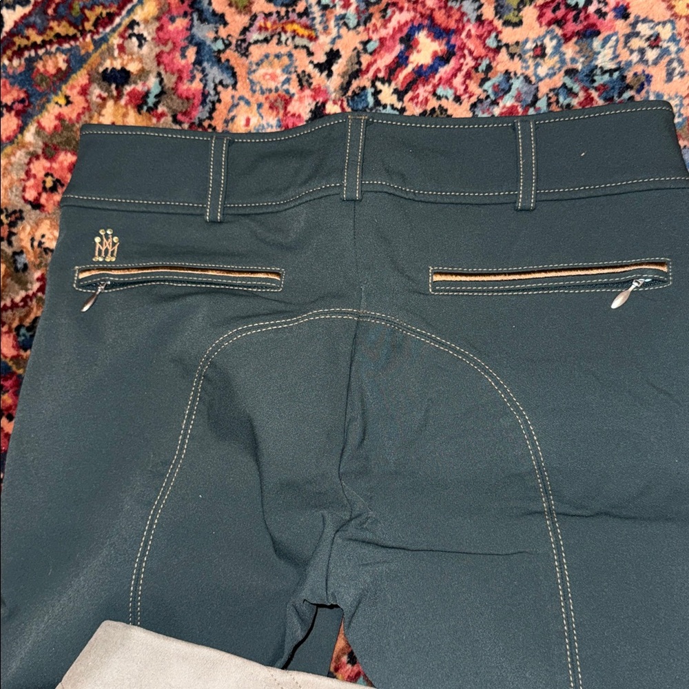 Mastermind Teal Riding Pants - Picture 6 of 7